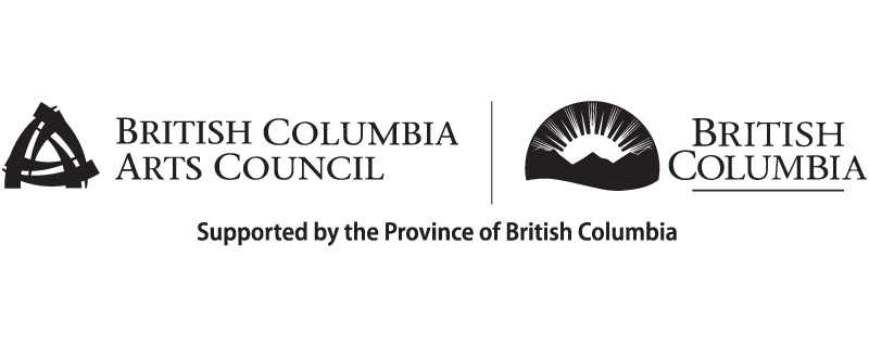 British Columbia Arts Council | British Columbia | Supported by the Province of British Columbia